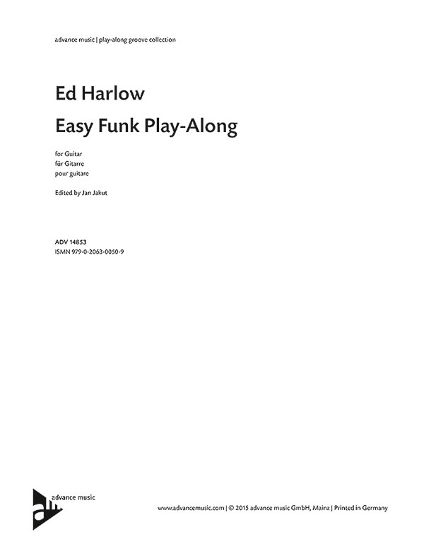Easy Funk Play-Along Parts