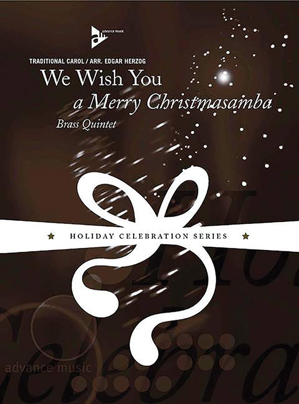 We Wish You A Merry Christmasamba Conductor Score & Parts