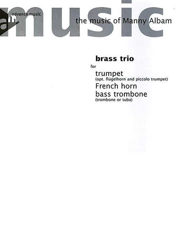 Brass Trio Conductor Score & Parts