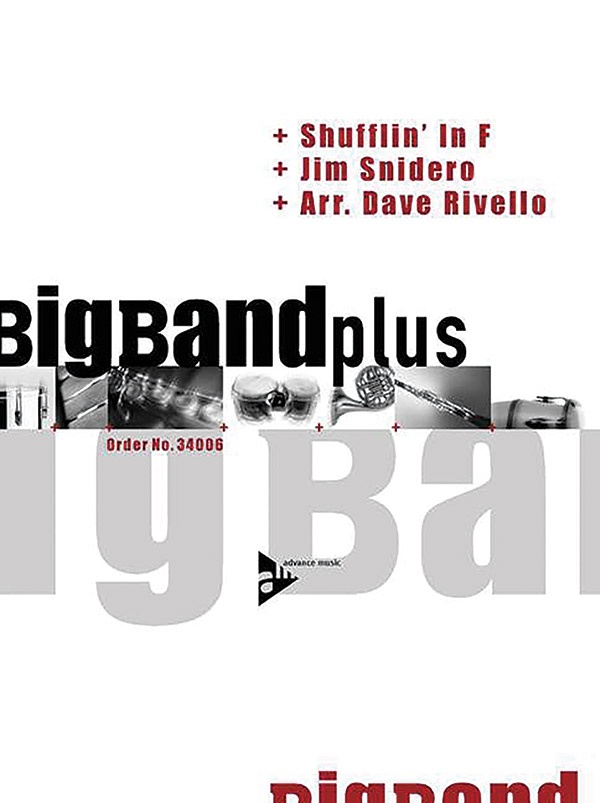 Shufflin' In F Conductor Score, Parts & Cd