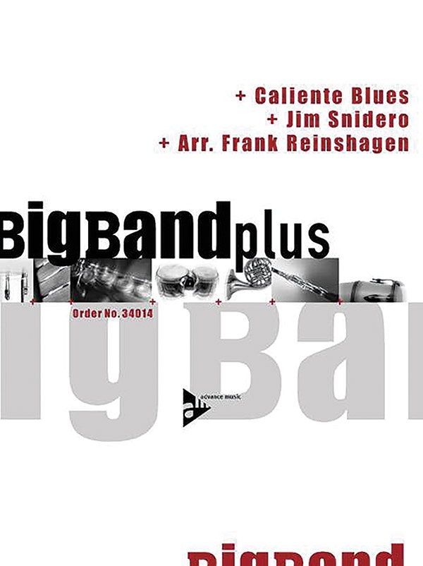 Caliente Blues Conductor Score, Parts & Cd
