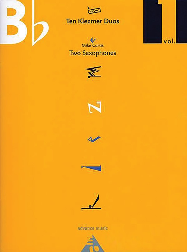 Ten Klezmer Duos, Vol. 1 Two Saxophones Conductor Score
