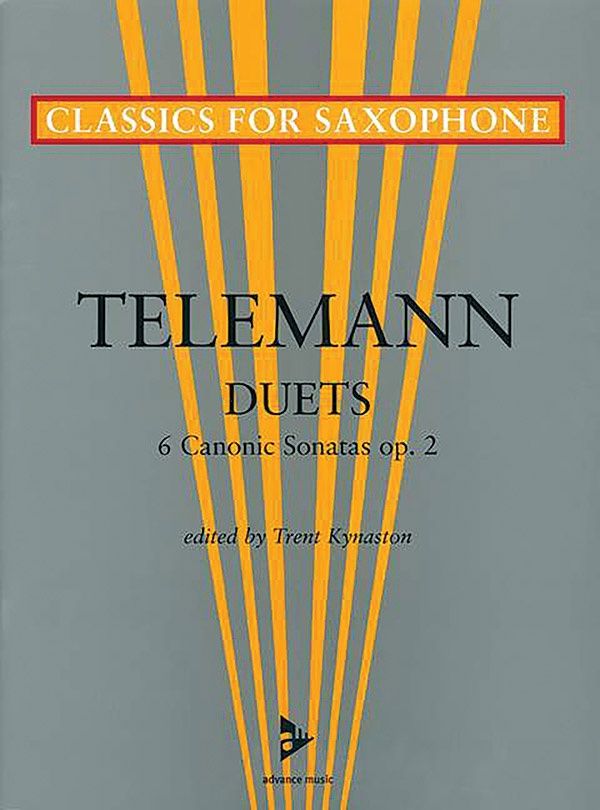 Duets 6 Canonic Sonatas Op. 2 Score