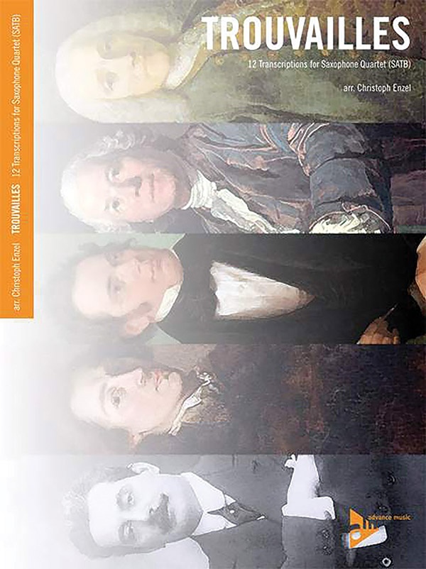 Trouvailles: 12 Transcriptions for Saxophone Quartet – Conductor Score & Parts