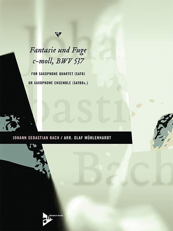 Fantasie Und Fuge C-Moll, Bwv 537 Conductor Score & Parts