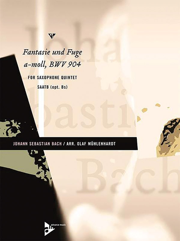 Fantasie Und Fuge A-Moll, Bwv 904 Conductor Score & Parts