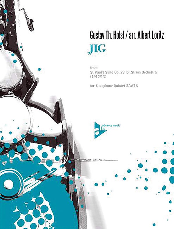 Jig From St. Paul's Suite, Op. 29 Conductor Score & Parts