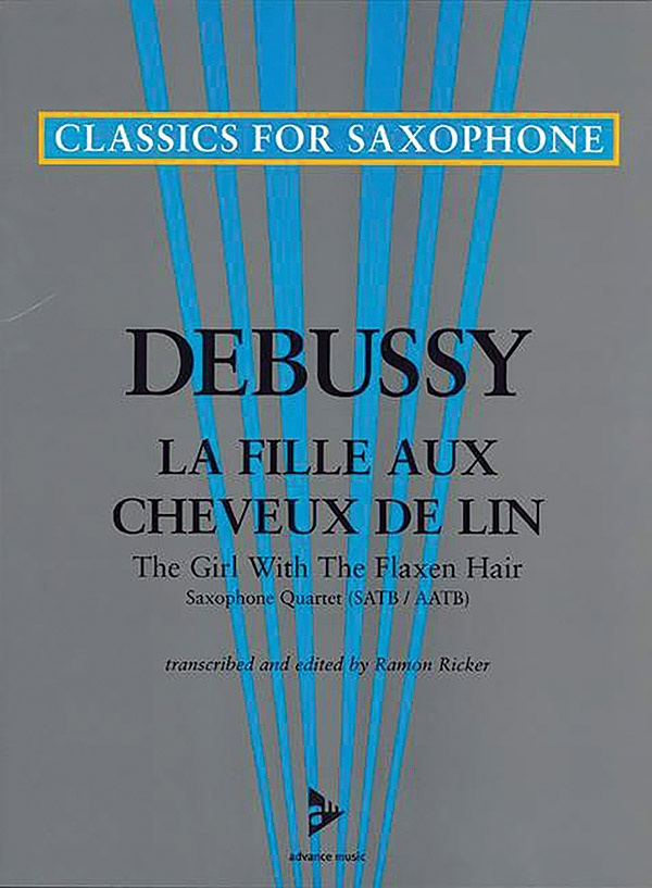 La Fille Aux Cheveux De Lin The Girl With The Flaxen Hair Conductor Score & Parts
