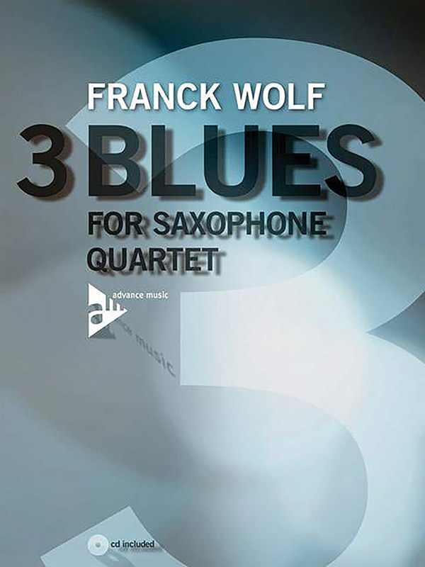 3 Blues Conductor Score, Parts & Cd