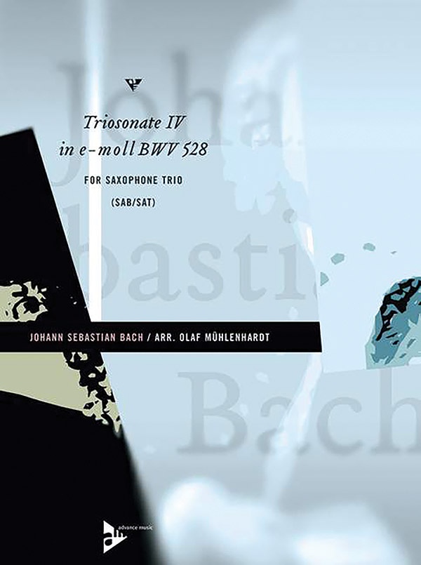 Triosonate Iv In E Moll Bwv 528 Conductor Score & Parts