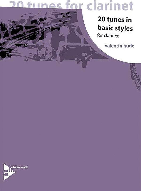 20 Tunes In Basic Styles For Clarinet Book
