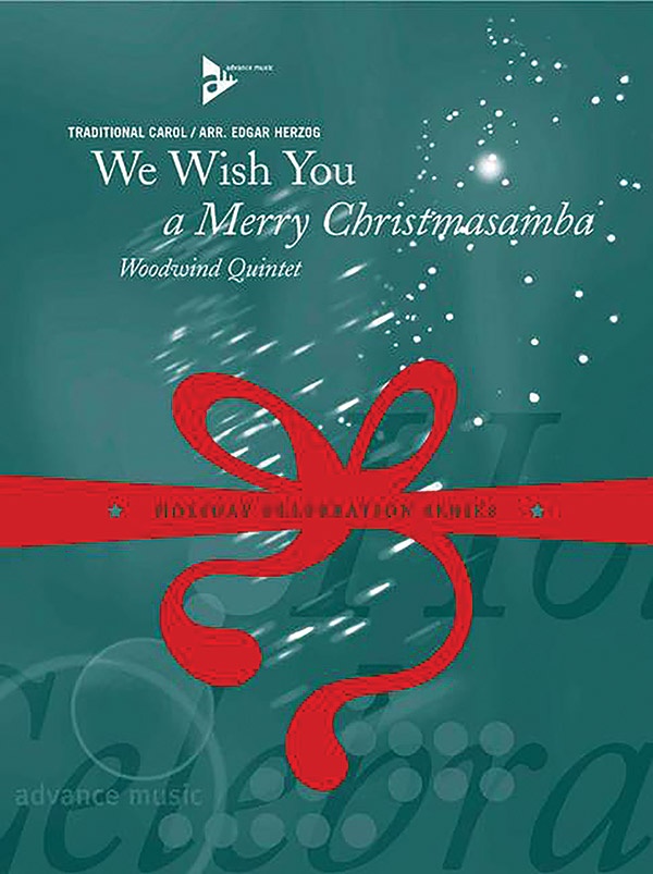 We Wish You A Merry Christmasamba Conductor Score & Parts