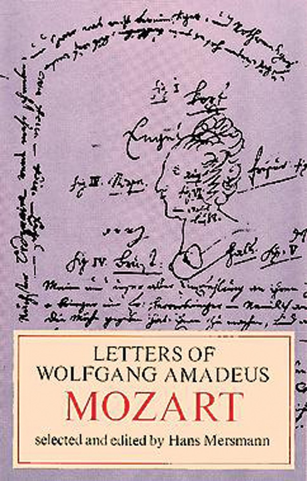 Letters Of Wolfgang Amadeus Mozart Book