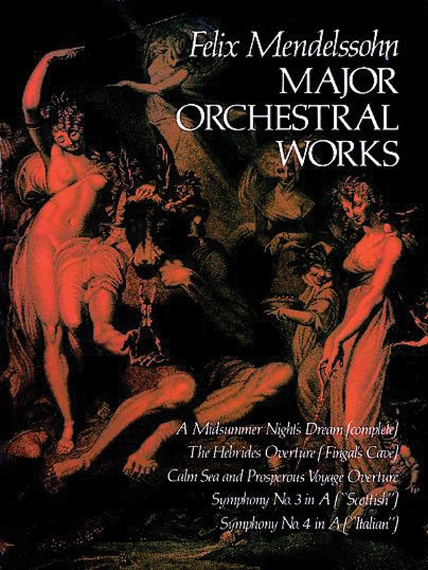 Major Orchestral Works In Full Score Full Score