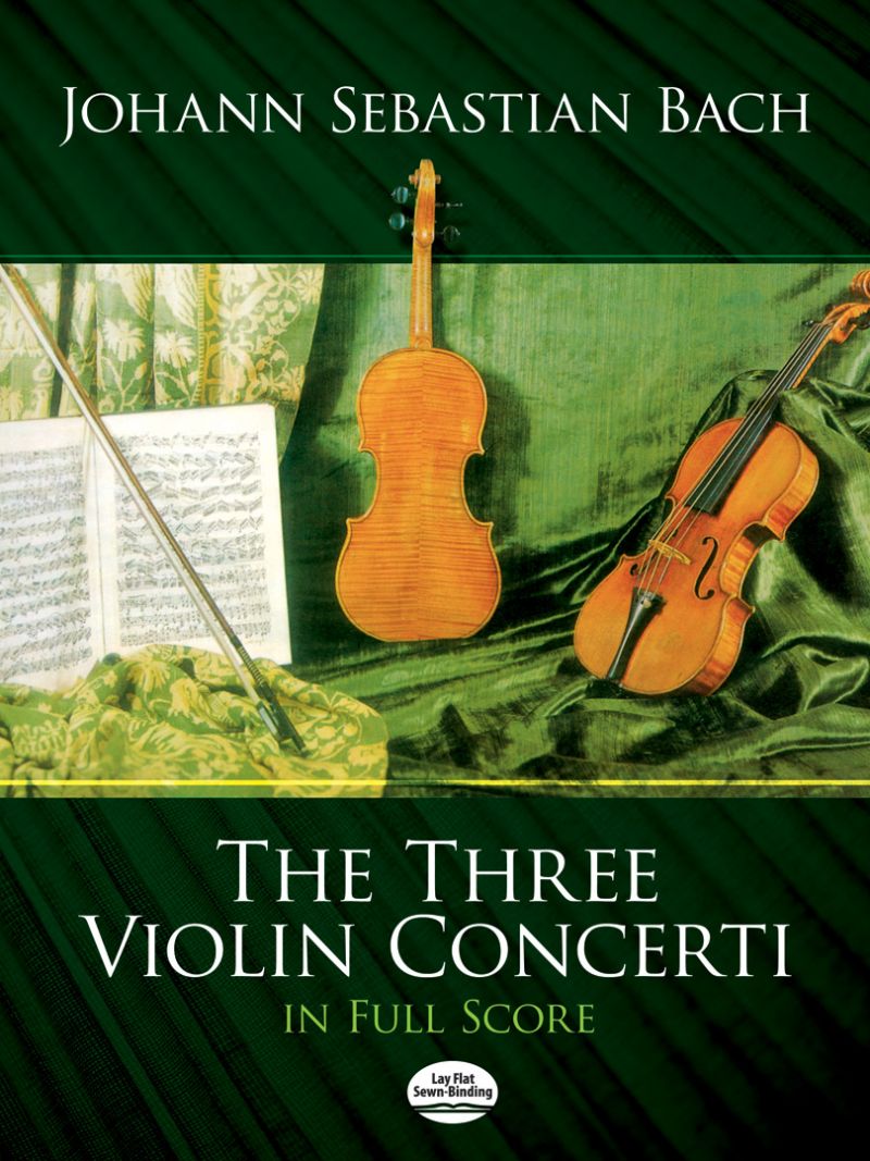 The Three Violin Concerti In Full Score Full Score