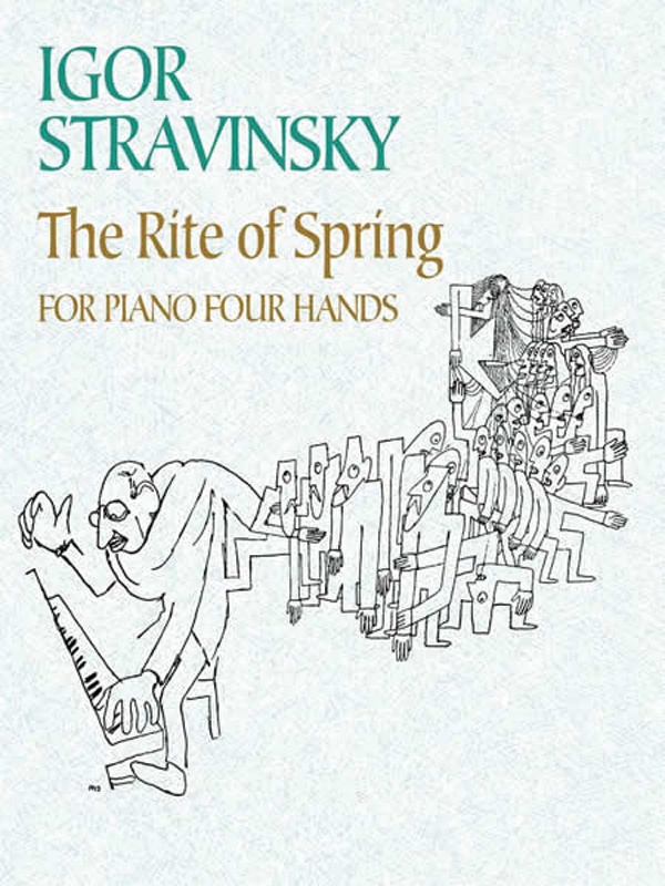 The Rite Of Spring For Piano Four Hands Book