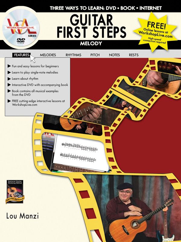 Guitar First Steps: Melody Dvd