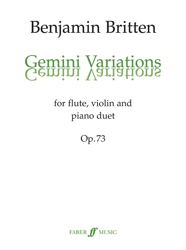Gemini Variations, Opus 73 Score & Parts