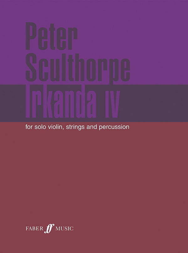 Irkanda Iv For Solo Violin, Strings And Percussion Full Score