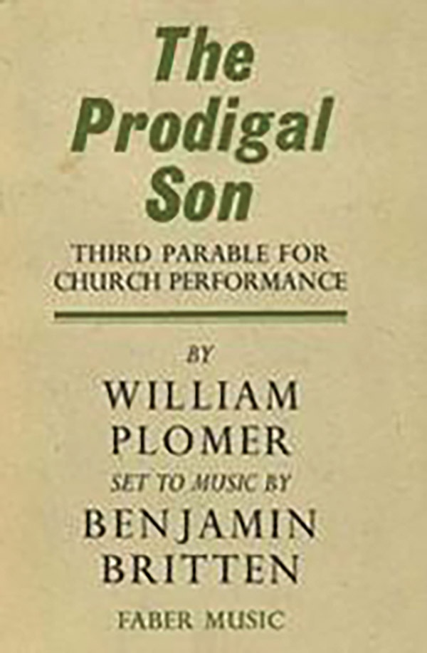 The Prodigal Son Third Parable For Church Performance Libretto
