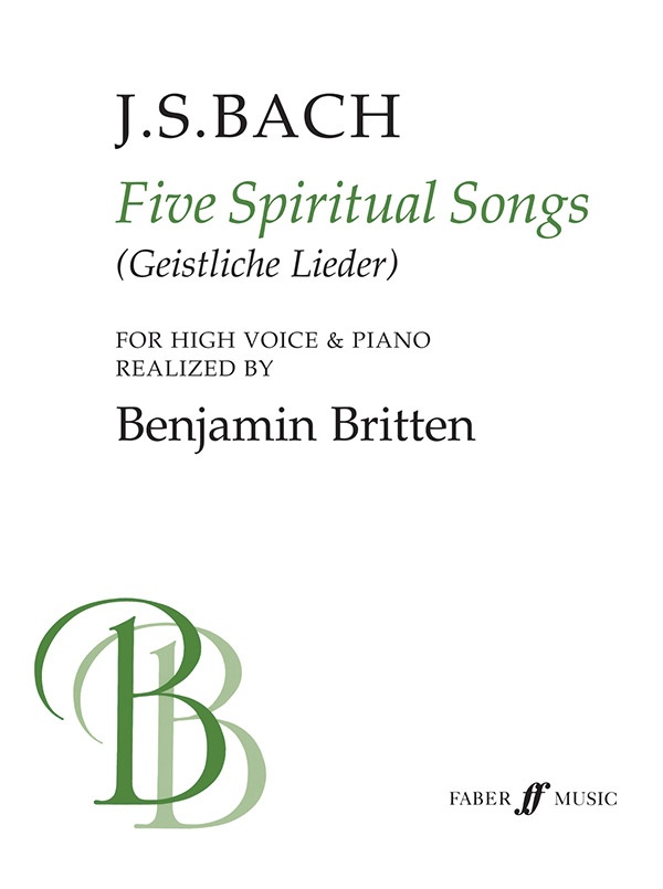 Five Spiritual Songs Geistliche Lieder Book