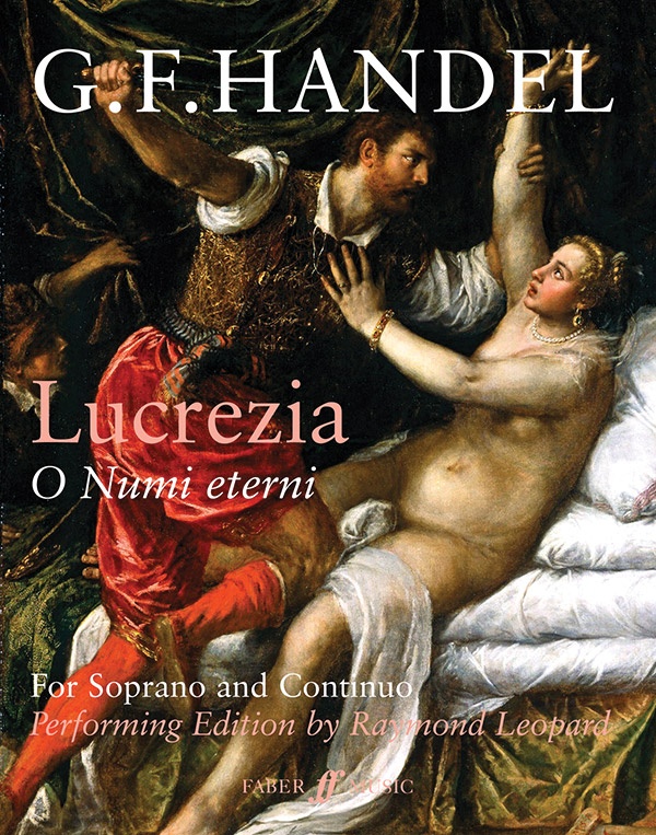 Lucretia O Numi Eterni For Soprano And Continuo Sheet