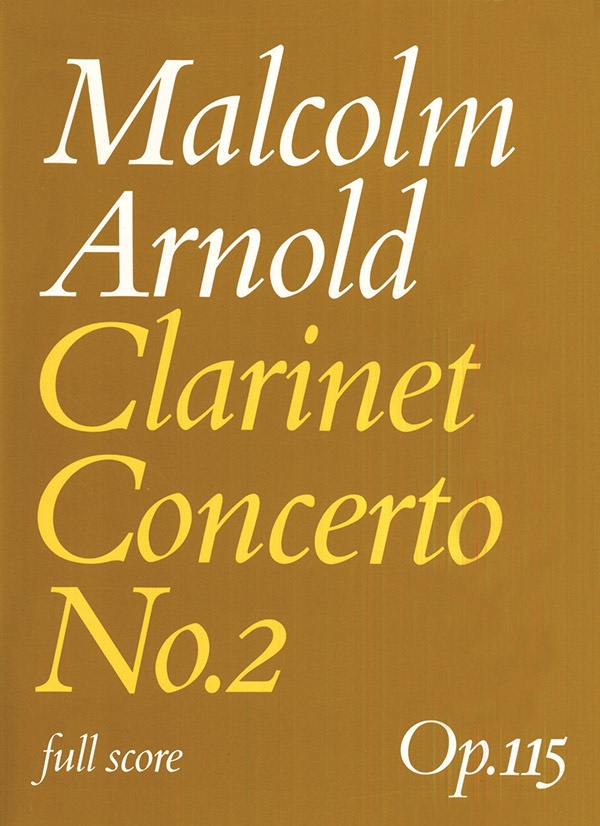 Clarinet Concerto No. 2 Full Score
