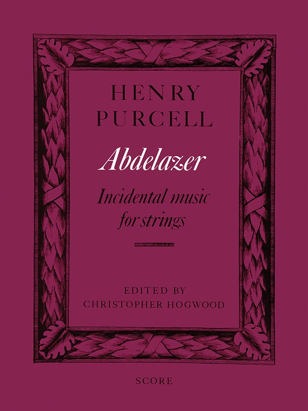 Abdelazer Incidental Music For Strings Score