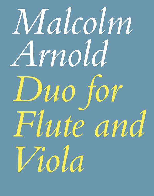 Duo For Flute And Viola, Opus 10 Playing Score