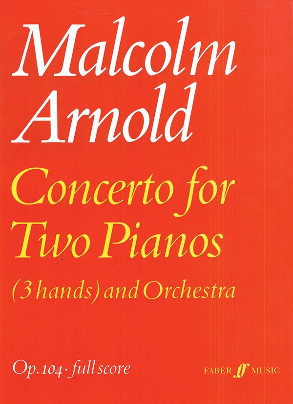 Concerto For Two Pianos (3 Hands) And Orchestra Full Score