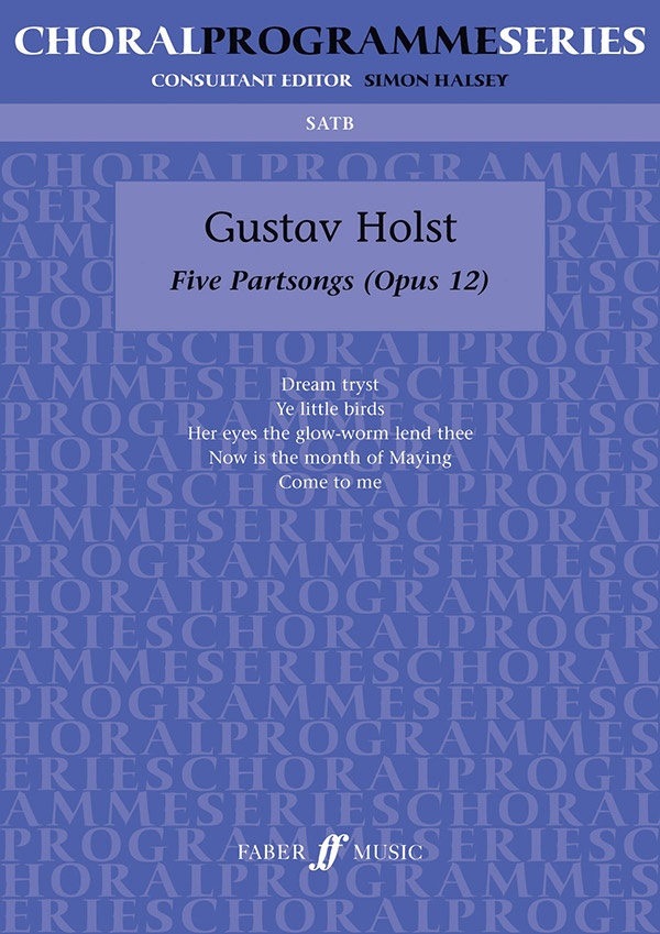 Five Partsongs Book