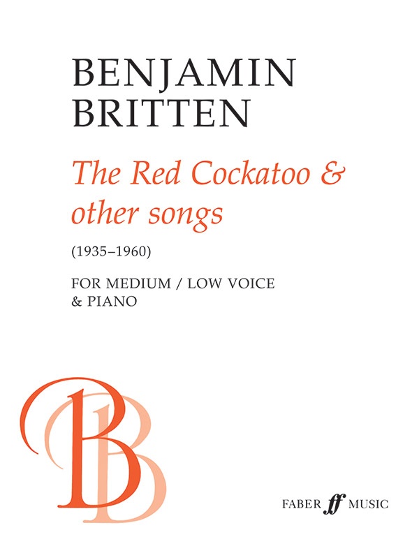 The Red Cockatoo & Other Songs Book