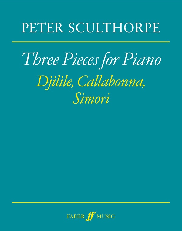 Three Pieces For Piano Book
