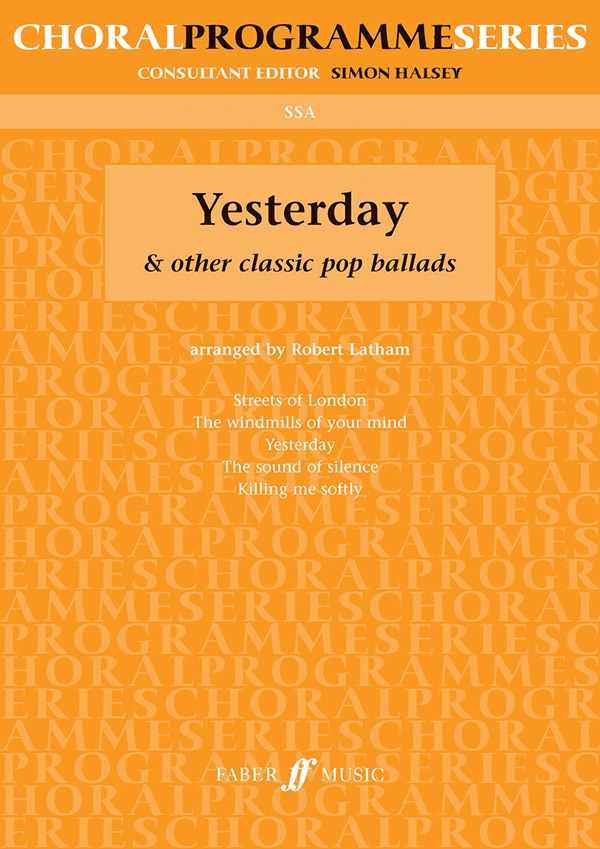 Yesterday And Other Classic Pop Ballads Book