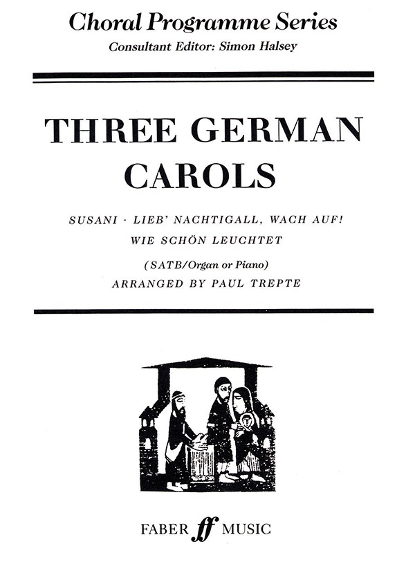 Three German Carols Book