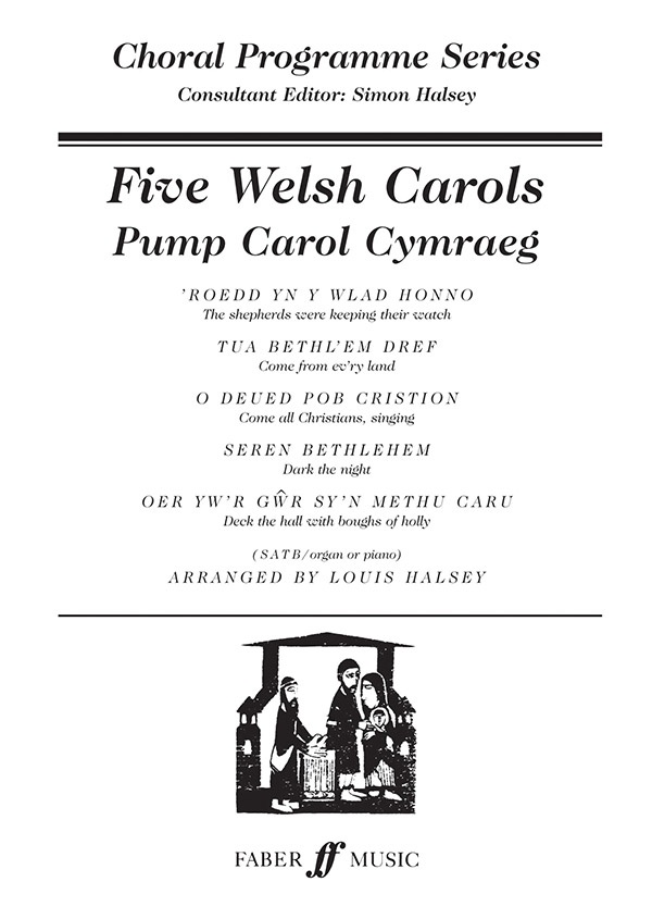 Five Welsh Carols Book