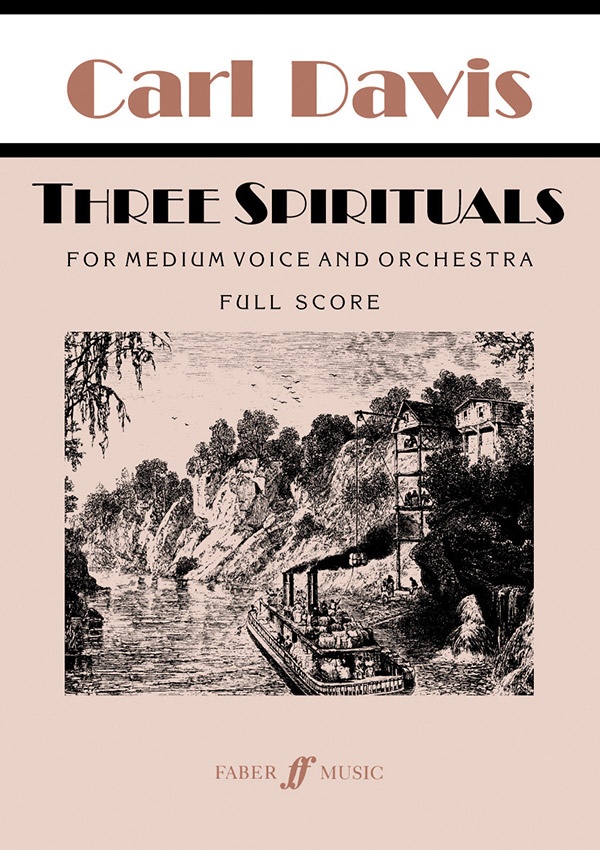 Three Spirituals For Medium Voice And Orchestra Full Score