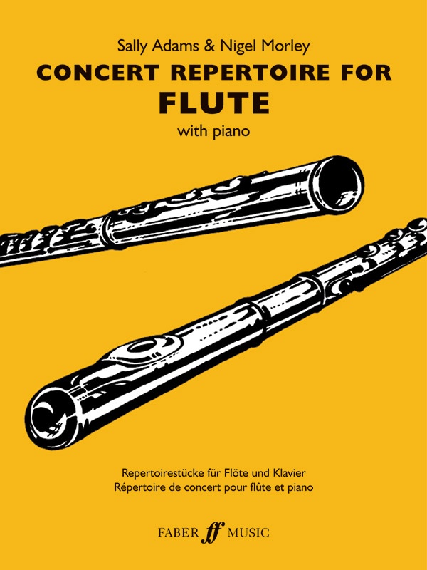 Concert Repertoire For Flute Book