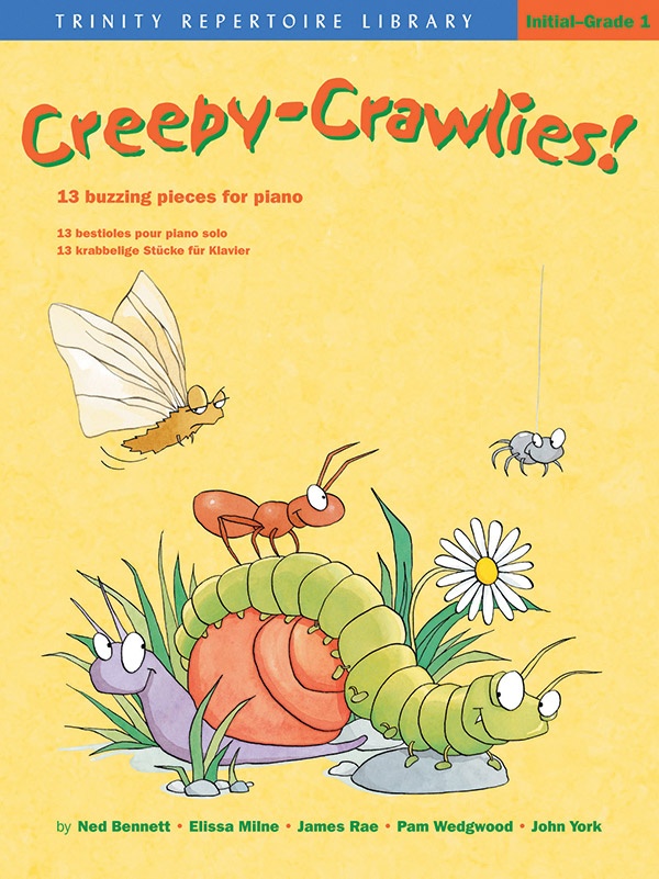 Creepy-Crawlies! 13 Buzzing Pieces For Piano Book