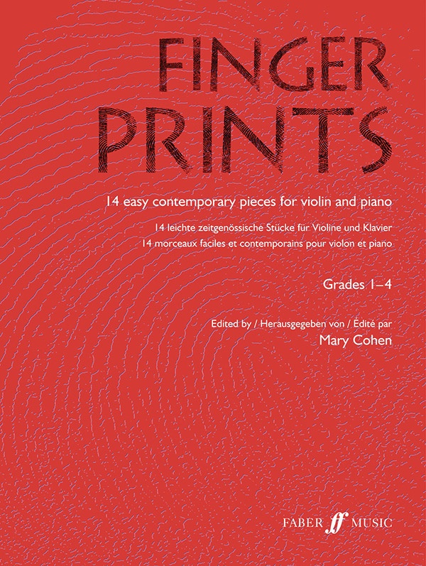 Fingerprints For Violin And Piano, Grade 1-4 Book