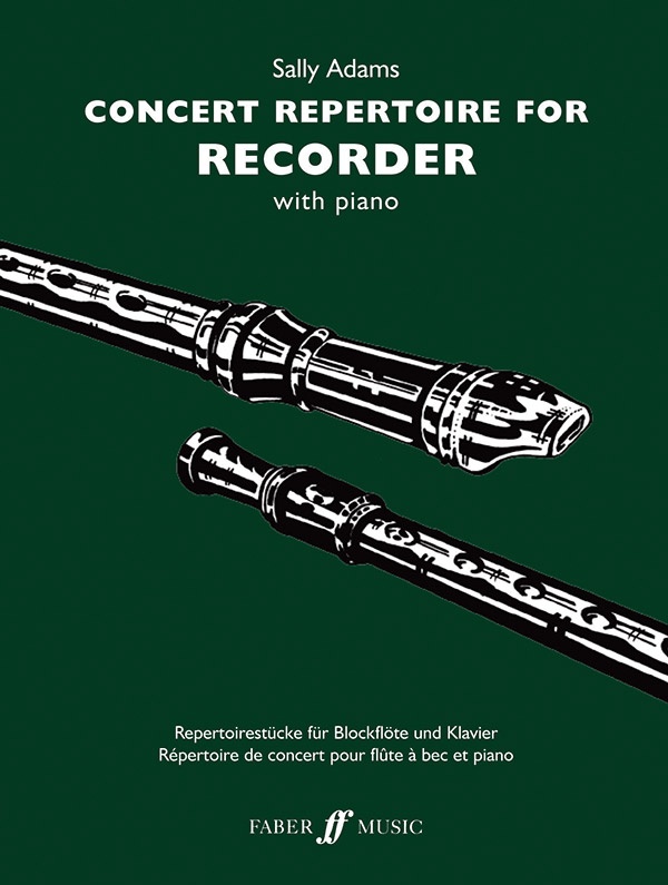 Concert Repertoire For Descant Recorder Book