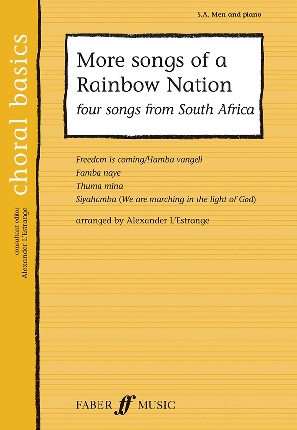 More Songs Of A Rainbow Nation Songs From South Africa Book