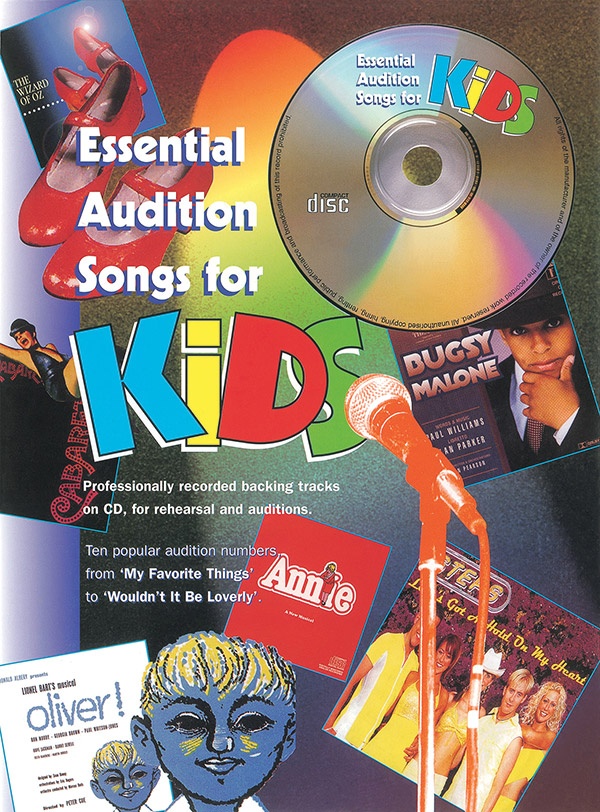 Essential Audition Songs For Kids Book & Cd