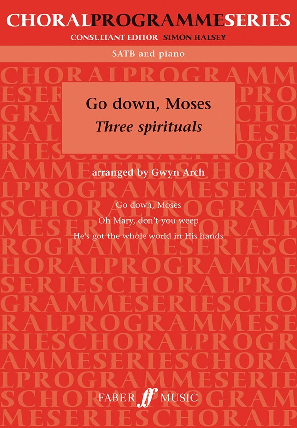 Go Down, Moses Three Spirituals Book