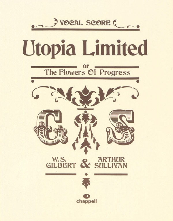 Utopia Limited Vocal Score