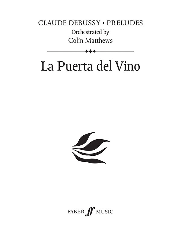 La Puerta Del Vino Prelude 12 Study Score