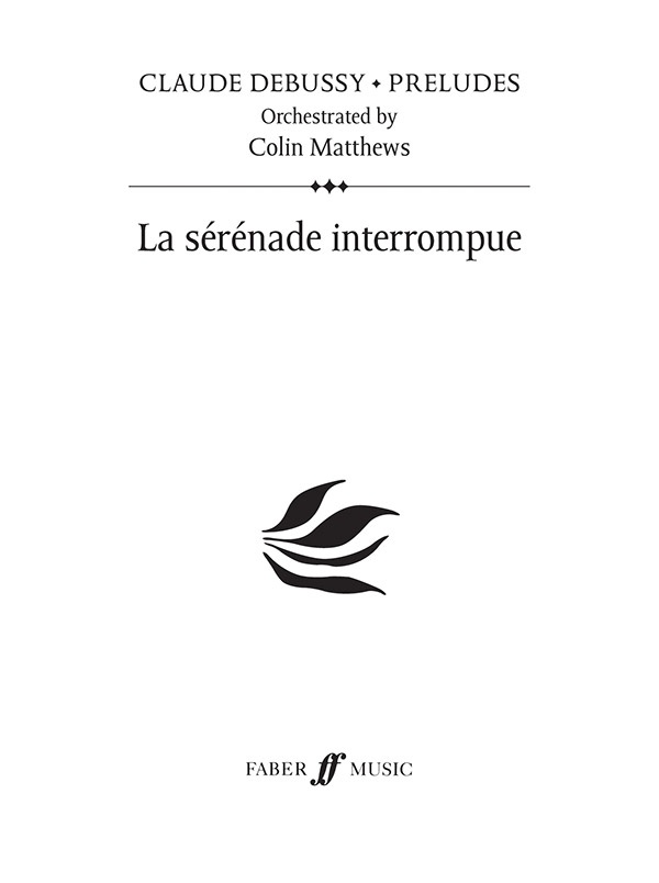 La séréNade Interrompue Prelude 23 Study Score
