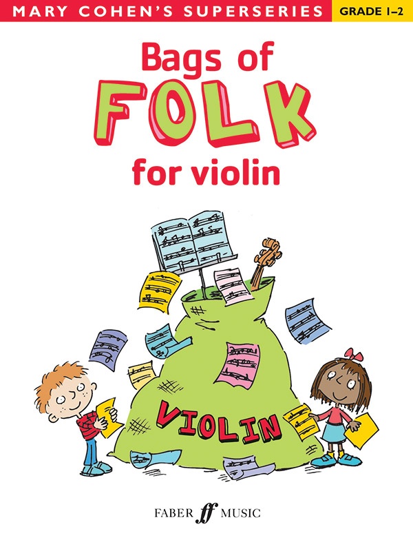 Bags Of Folk For Violin Book