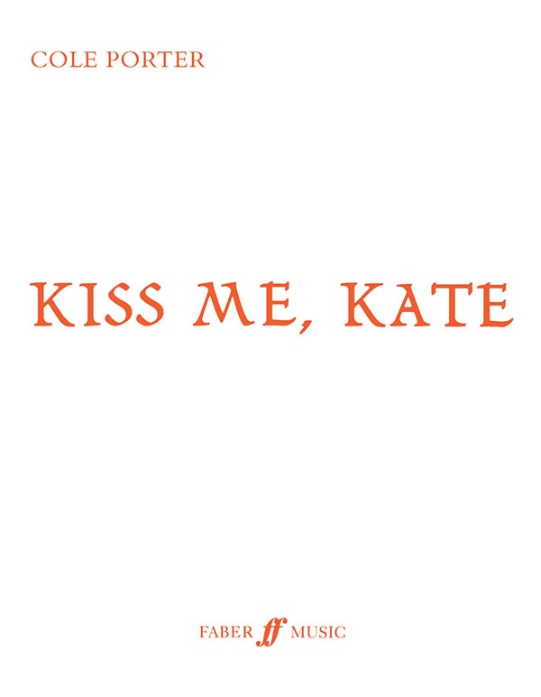 Kiss Me, Kate Vocal Score