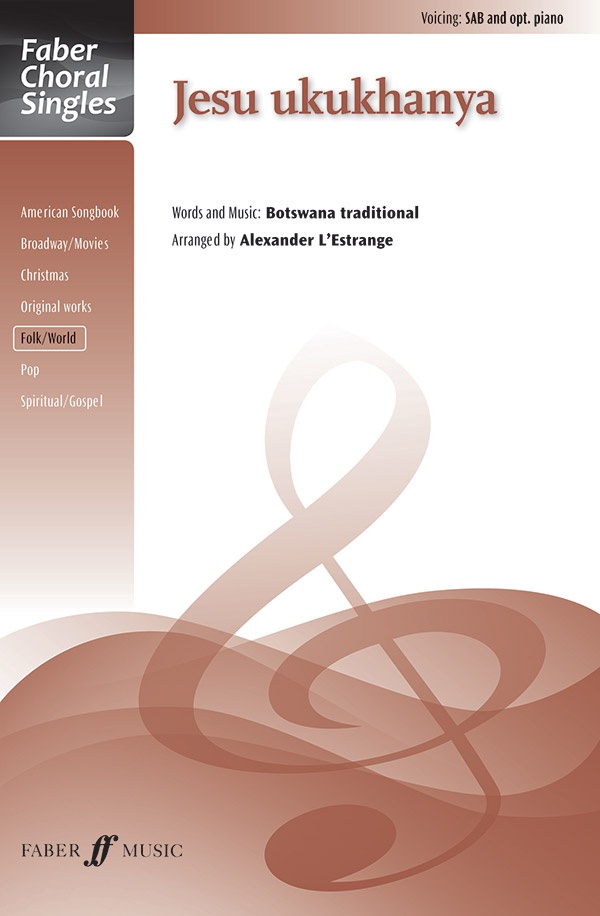 Jesu Ukukhanya Choral Octavo